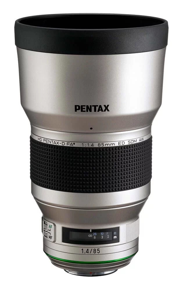 Pentax HD FA 85 mm f/1.4 ED SDM AW Silver Edition