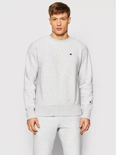 Champion Bluza Reverse Weave C Logo 216495 Szary Regular Fit - Bluzy sportowe męskie - miniaturka - grafika 1