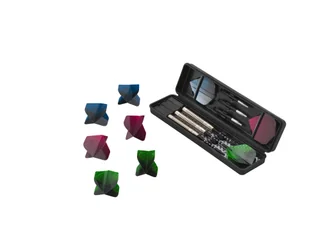 CRIVIT Zestaw do gry w darta Superdart "Pro S.1" lub "Pro X.2" (Rzutka 22 g) - Dart - miniaturka - grafika 1