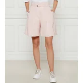 Spodenki damskie - BOSS BLACK Wełniane szorty Taleda | Regular Fit - miniaturka - grafika 1