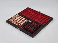 Gry planszowe - CZARNE Szachy drewniane Królewskie 31x31 we wkładce PRODUCENT - miniaturka - grafika 1