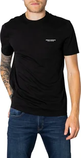 ARMANI EXCHANGE T-shirt męski bawełna czarny GR54207 - Rozmiar: XS - Koszulki męskie - miniaturka - grafika 1