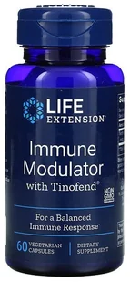 LIFE EXTENSION LIFE EXTENSION Immune Modulator With Tinofend 60vegcaps - Witaminy i minerały - miniaturka - grafika 2