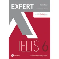 Pozostałe książki - Pearson Education Limited Expert IELTS 6 Coursebook with Online Audio and MyEnglishLab Pin Pack - miniaturka - grafika 1