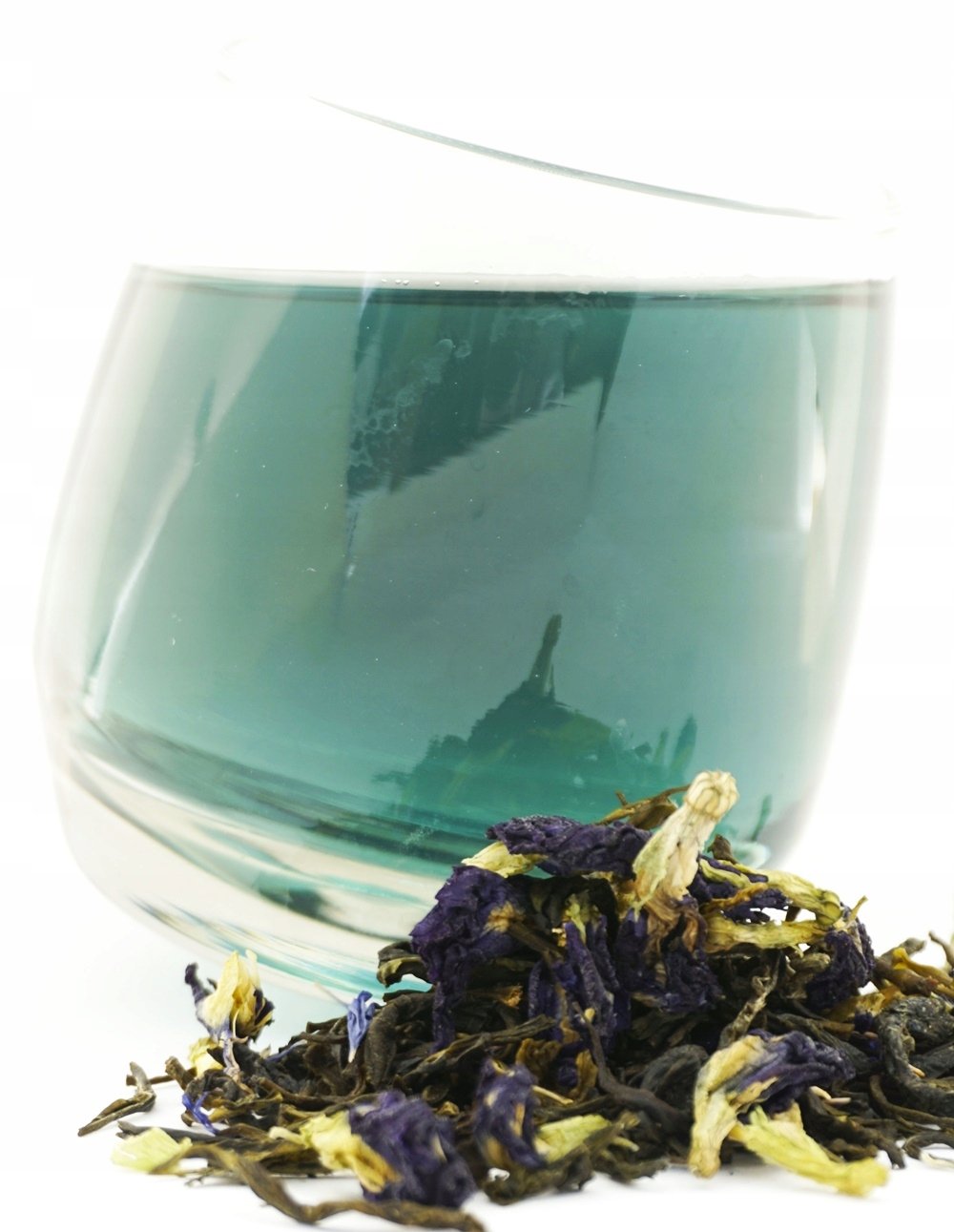 Błękitna Laguna 500 g herbata biała z bławatkiem Nowa