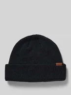 Czapki męskie - Czapka beanie z detalem z logo - miniaturka - grafika 1