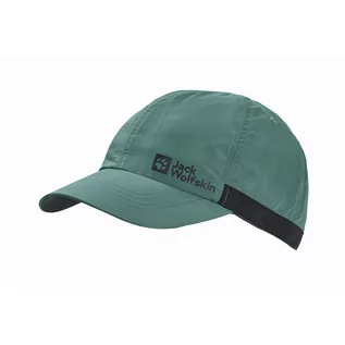 Czapki męskie - Czapka z daszkiem Jack Wolfskin STRAP CAP jade green - ONE SIZE - grafika 1