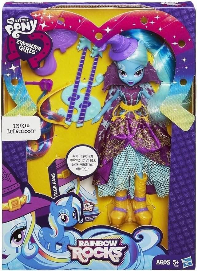 My little pony lalka equestria girls trixie lulamoon
