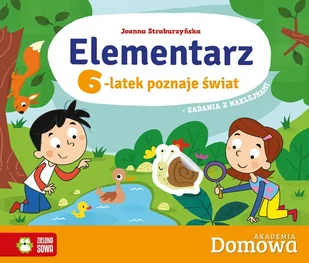 Domowa Akademia Elementarz 6-latek poznaje świat - Książki edukacyjne - miniaturka - grafika 1