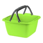 Inne artykuły do sprzątania - Miska z rączkami 39 x 39 x 22 cm zielony - miniaturka - grafika 1