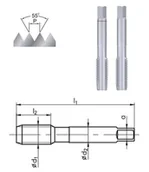 Gwintowniki - Fanar Gwintownik calowy ręczny 3/8" 2szt. A1-220001-3129 - miniaturka - grafika 1
