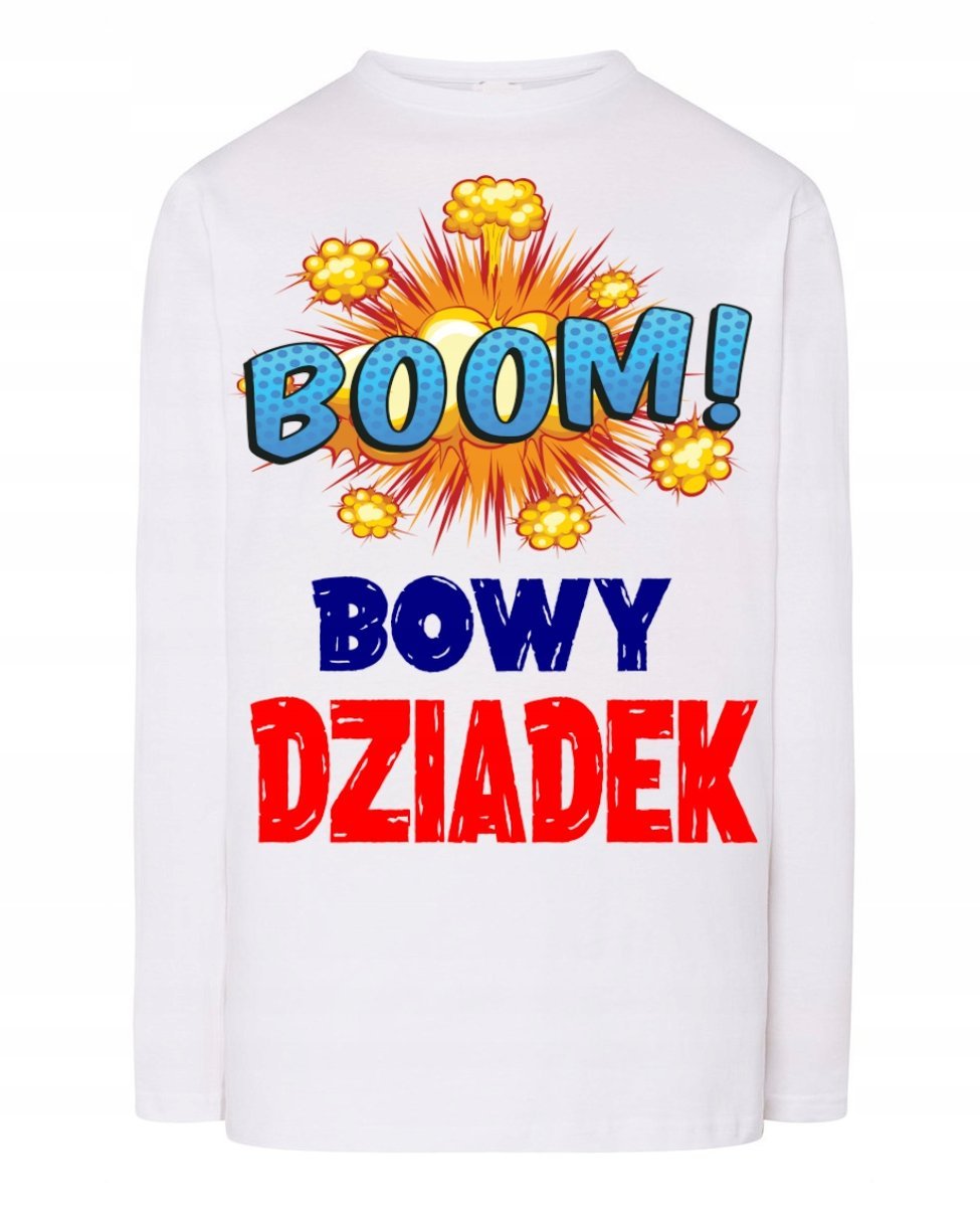 Dzień Dziadka Longsleeve Prezent Modny r.M