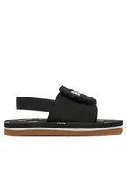 Buty dla chłopców - BOSS Sandały J52156 S Czarny - miniaturka - grafika 1