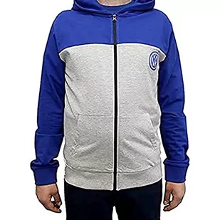 Fc Internazionale Męska bluza z kapturem, niebieski GRIGIOROYAL, S - Bluzy męskie - miniaturka - grafika 1