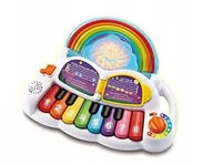 Zabawki kreatywne - VTECH Musical toy Rainbow lights piano In English lang. - miniaturka - grafika 1