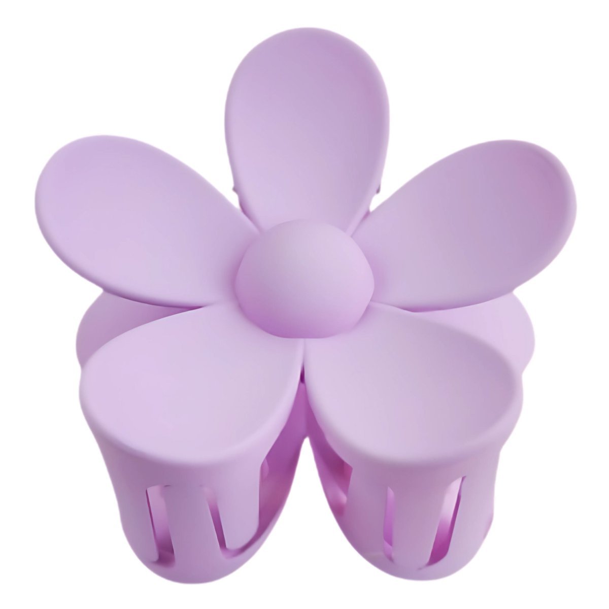 Klamra do Włosów Fioletowa Duży Kwiatek Spinka do Koka Lekka i Wytrzymała