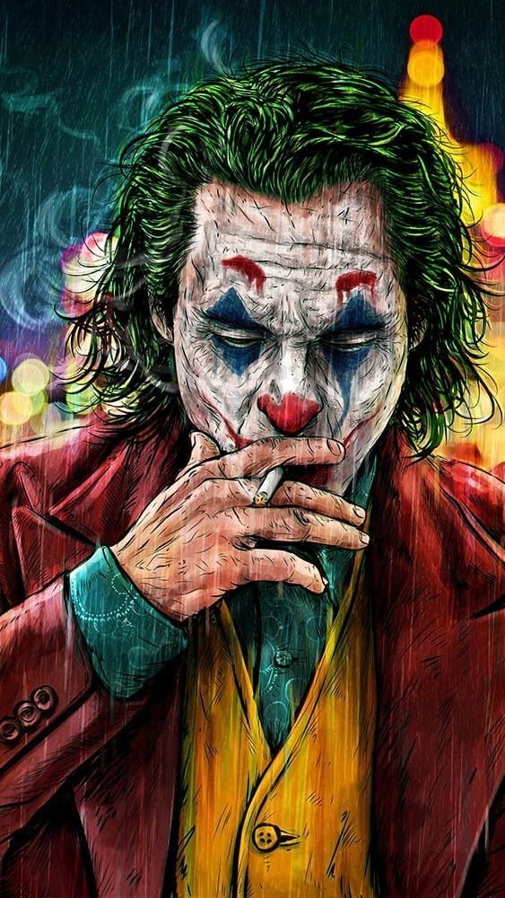 PODKŁADKA POD MYSZ Nadruk 22x18 cm DC Comics postać Jokera Tekst Prezent