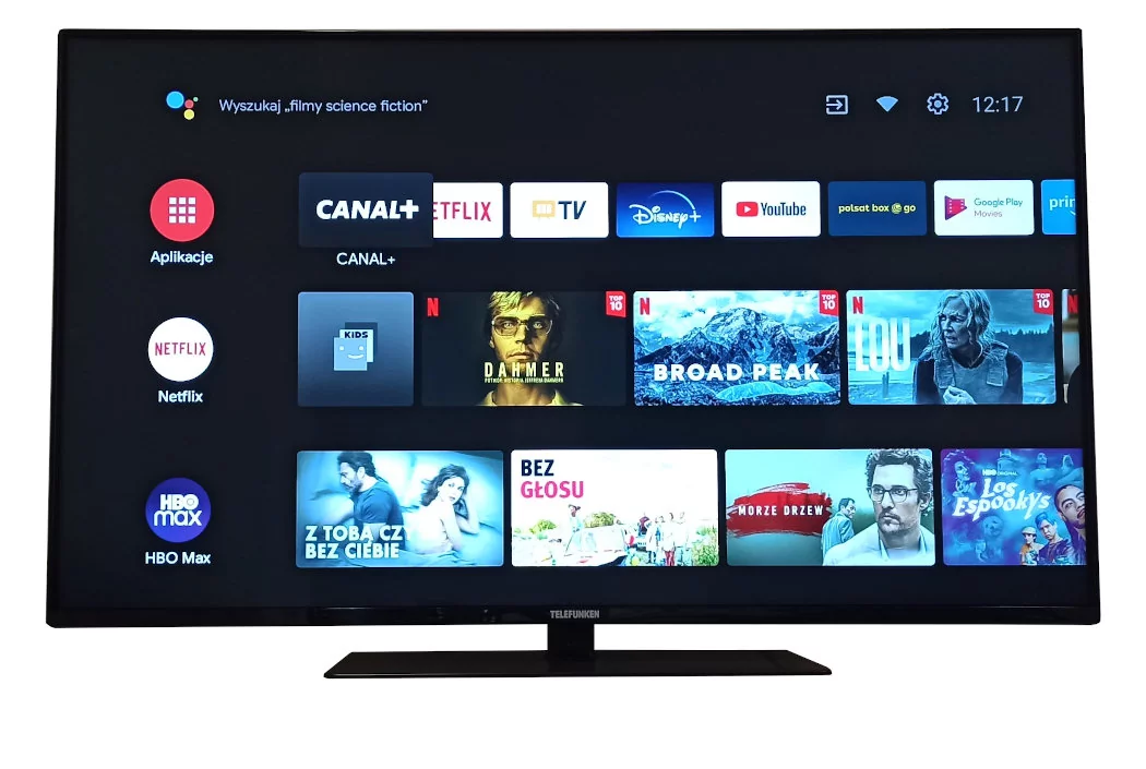 Telewizor TELEFUNKEN SMART TV 50" D50V950M2CWH - Ceny, Opinie, Sklepy