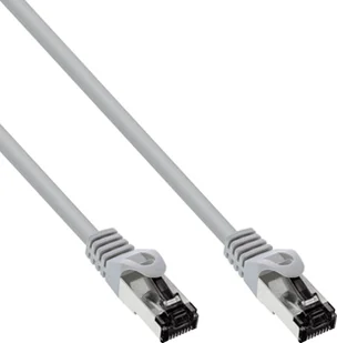 InLine InLine® Patch Cable S/FTP PiMF Cat.8.1 halogen free 2000MHz grey 7,5m - Patchcordy - miniaturka - grafika 1