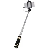Selfie stick - Setty AUDIO JACK SELFIE STICK SETTY CZARNY zakupy dla domu i biura! 5900495454850 - miniaturka - grafika 1