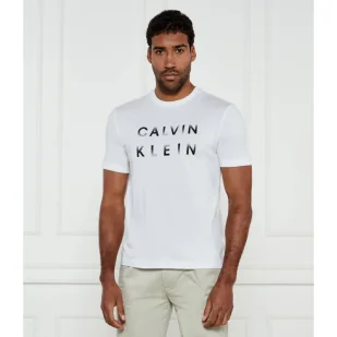 Calvin Klein T-shirt Regular Fit - Koszulki męskie - miniaturka - grafika 1