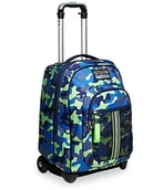 Plecaki - Seven Trolley, Bluecamo Boy, niebieski, plecak 2 w 1 z systemem Cross-Over, szkoła i podróż, niebieski, Taglia Unica, nowoczesny, niebieski, Einheitsgröße, nowoczesny - miniaturka - grafika 1