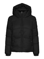 Kurtki damskie - VERO MODA Damska kurtka puchowa VMUPPSALA Short Jacket NOOS PETITE, czarny, XXS/P - miniaturka - grafika 1