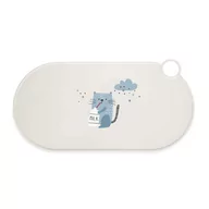 Pozostałe akcesoria dla kotów - TIAKI, silikonowa podkładka pod miskę, Milky Kitty - Dł. x szer.: 50 x 25 cm - miniaturka - grafika 1