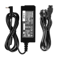Ładowarki do telefonów - Ładowarka AC Asus 65W/ 19V 3.42A Końcówka 4.0*1.35 mm- AS-65135- LinQ, Czarna - miniaturka - grafika 1