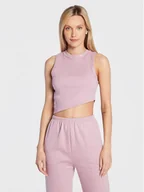 Koszulki i topy damskie - Reebok Top Classics HK4929 Różowy Slim Fit - miniaturka - grafika 1