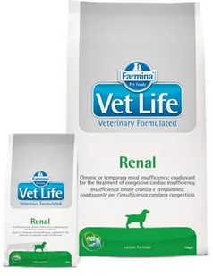 FARMINA Vet Life Dog Renal 12kg + BAYER Kiltix Obroża dla psów dużych dł 70cm - Sucha karma dla psów - miniaturka - grafika 3