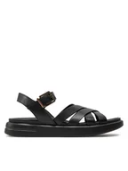 Sandały damskie - Geox Sandały D Xand 2S D35PAB 00043 C9999 Czarny - miniaturka - grafika 1