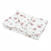 Kołdry i poduszki dla dzieci - Bawełniana Kołderka z wypełnieniem Średniaka Royal Baby 75x100 cm - miniaturka - grafika 1