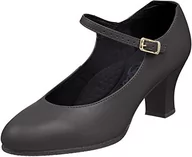 Buty sportowe damskie - Capezio Capezio 650, damska stopka studencka Czarny 4.5 UK 650-BLK6.5M - miniaturka - grafika 1