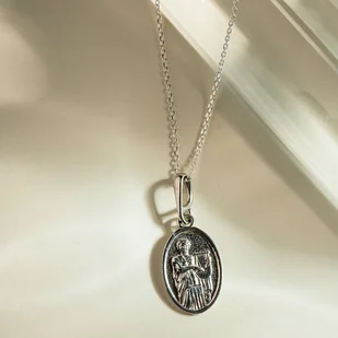 Naszyjnik ERATO srebrny - Naszyjniki - miniaturka - grafika 1