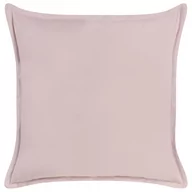Poduszki dekoracyjne - Welurowa poduszka dekoracyjna 60 x 60 cm różowa EUSTOMA - miniaturka - grafika 1
