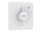 Baterie wannowe i prysznicowe - Hansgrohe DuoTurn Q - Bateria prysznicowa podtynkowa, biały mat 75614700 - miniaturka - grafika 1