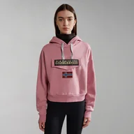 Bluzy damskie - Damska Bluza NAPAPIJRI BURGEE W NP0A4HC5P871 – Różowy - miniaturka - grafika 1