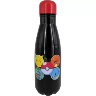 Butelka na wodę stal nierdzewna Pokemon PK00024 Kids Euroswan 500 ml - Bidony dla dzieci - miniaturka - grafika 1