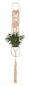 Kwietniki - WISZĄCY KWIETNIK MAKRAMA SZNUREK BOHO 12 - miniaturka - grafika 1
