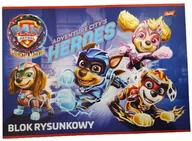 Podobrazia, bloki, papiery - Blok rysunkowy PSI PATROL 20+1 arkuszy - miniaturka - grafika 1