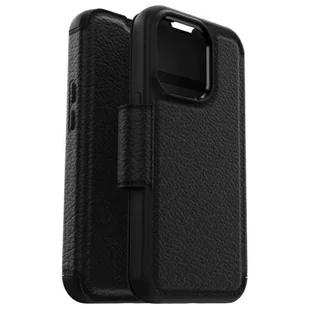 Etui Otterbox Strada Wallet do iPhone 14 Pro czarny/black - Etui i futerały do telefonów - miniaturka - grafika 1