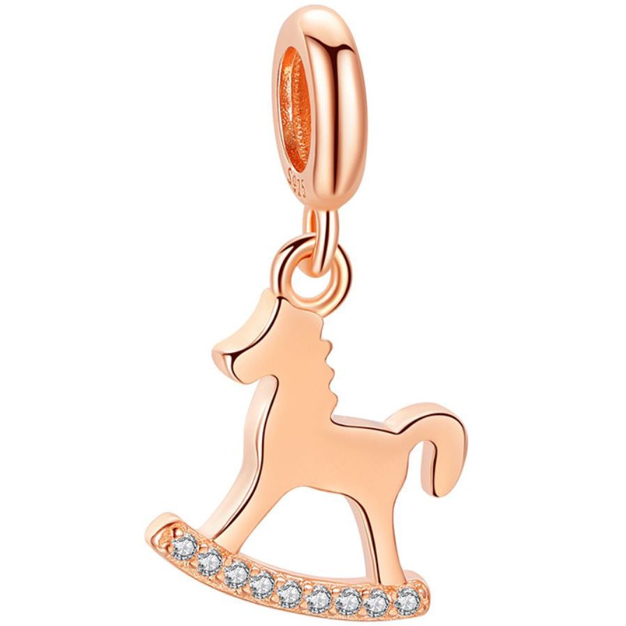 CHARMS KONIK NA BIEGUNACH srebro 925