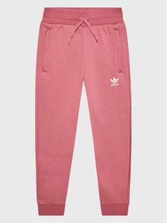 Odzież sportowa dziecięca - adidas Spodnie dresowe IC6136 Różowy Regular Fit - grafika 1