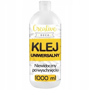 Creative Deco Klej w płynie uniwersalny do prac plastycznych 1000 ml - Przybory szkolne - miniaturka - grafika 1