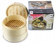 Pozostałe akcesoria kuchenne - Bambusowy parownik parowar do gotowania na parze DIM SUM - miniaturka - grafika 1