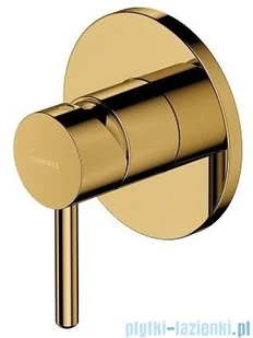Omnires Y System prysznicowy podtynkowy złoty SYSY36GL | - Baterie umywalkowe - miniaturka - grafika 3