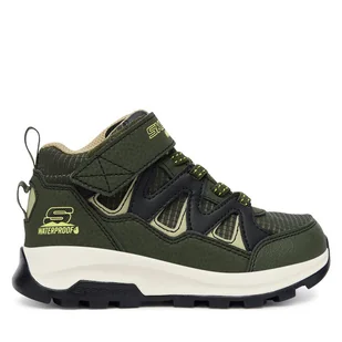 Trzewiki Skechers Storm Blazer 406377L OLBK Khaki - Buty dla chłopców - miniaturka - grafika 1