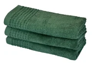 Ręczniki - Ręcznik kąpielowy z bawełny, mięsisty, 500 g/m² Uno 50x100cm ciemnozielony - miniaturka - grafika 1