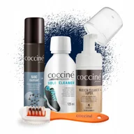 Środki do obuwia i ubrań - Revvivant Granatowy i Akcesoria do Czyszczenia Butów Coccine Zestaw 4w1 - miniaturka - grafika 1